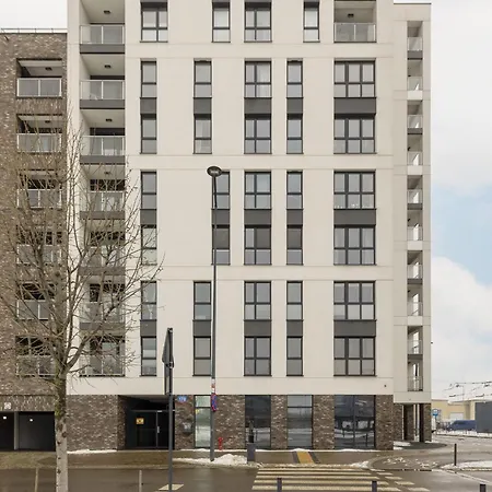 Appartamento White & Gold Marble Fabryczna By Renters Łódź